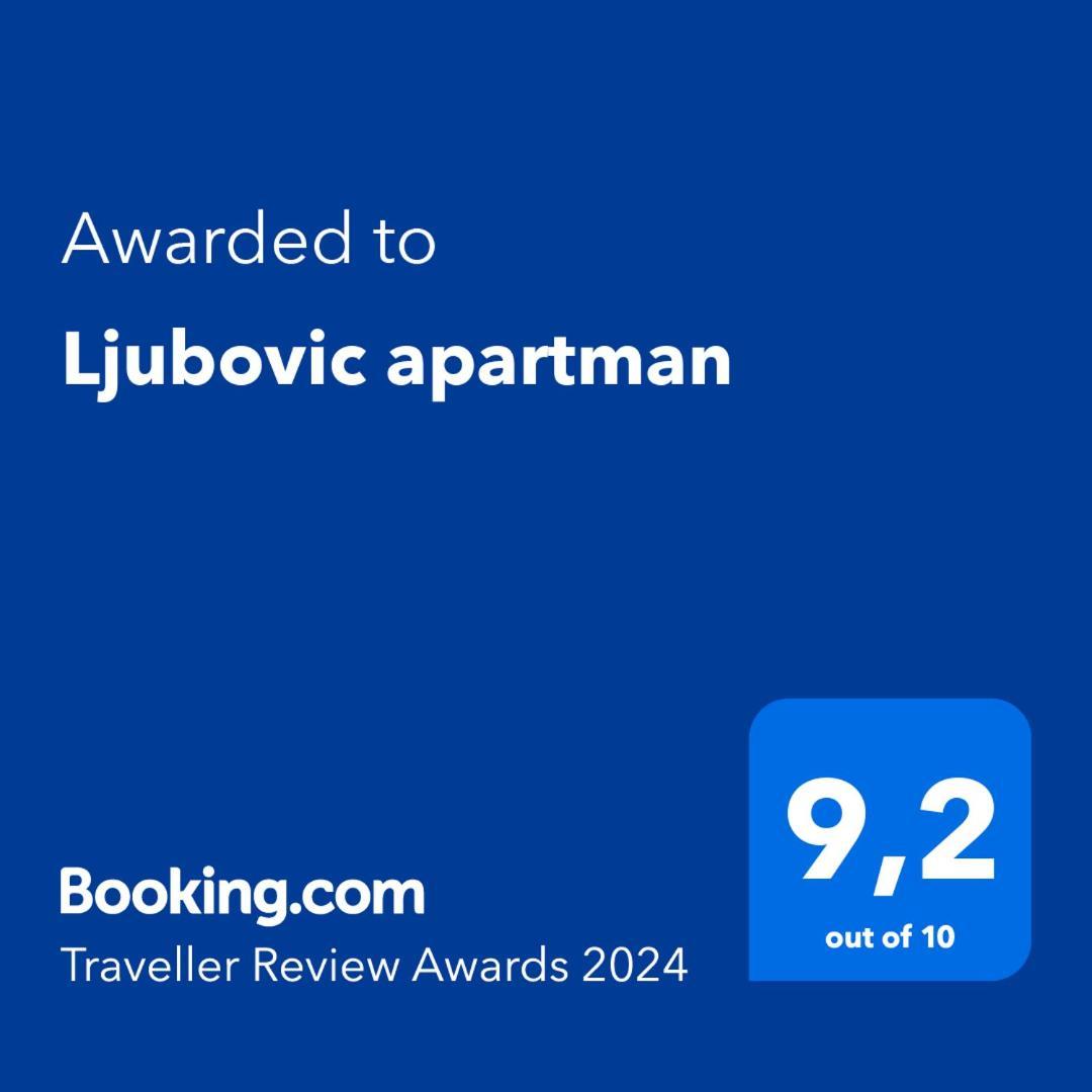 Ljubovic Apartman Podgorica Eksteriør billede